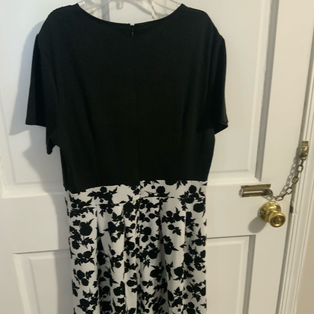 Lack White A-Line Dress